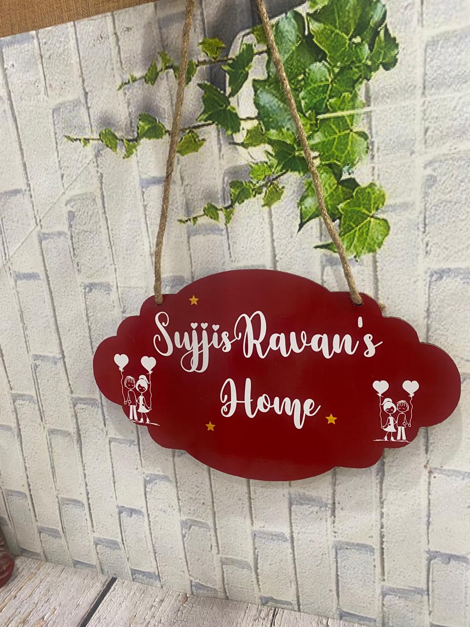 Personalised Kids Door Plate