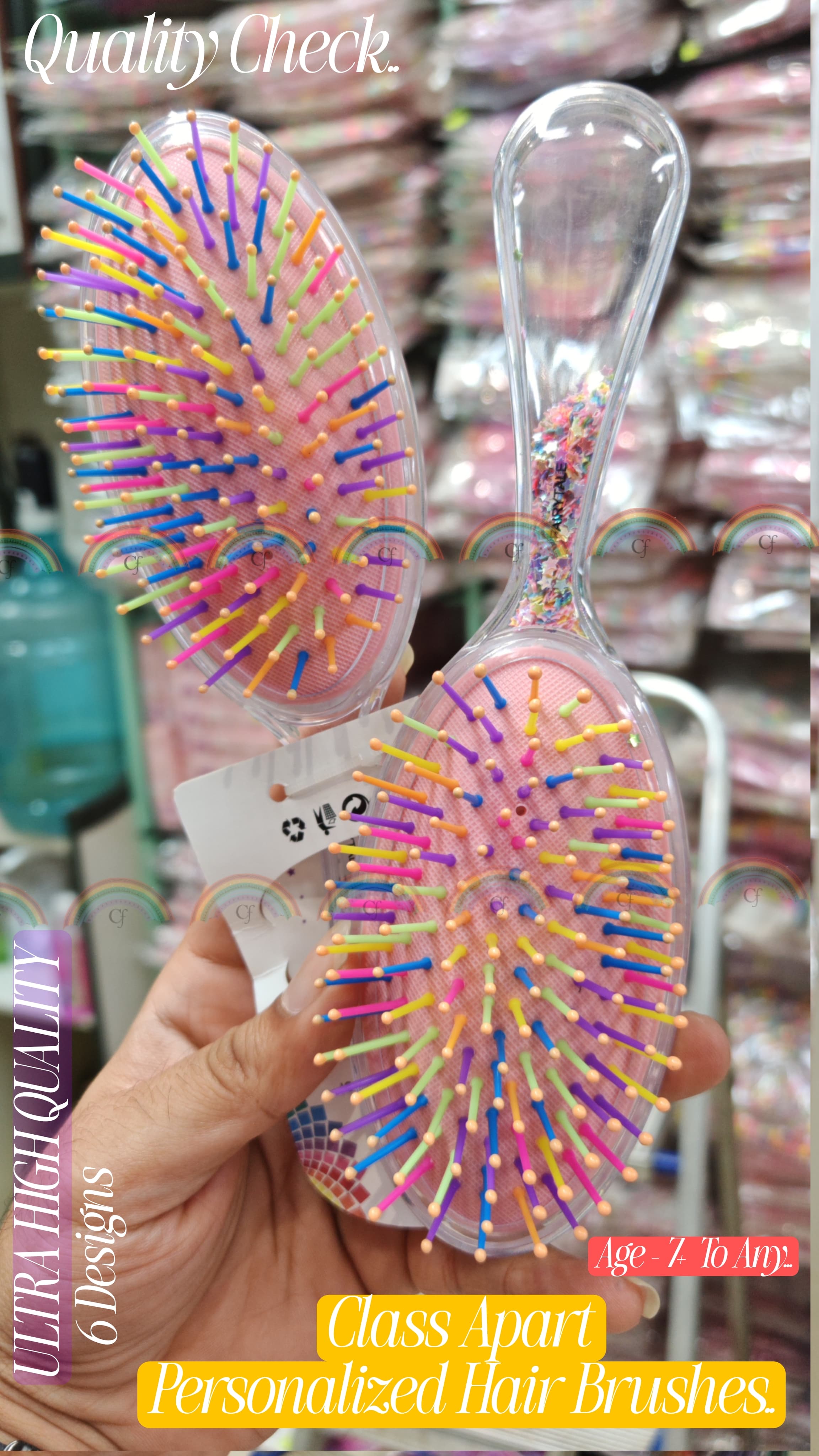 PERSONALIZED PREMIUM HAIR BRUSHES