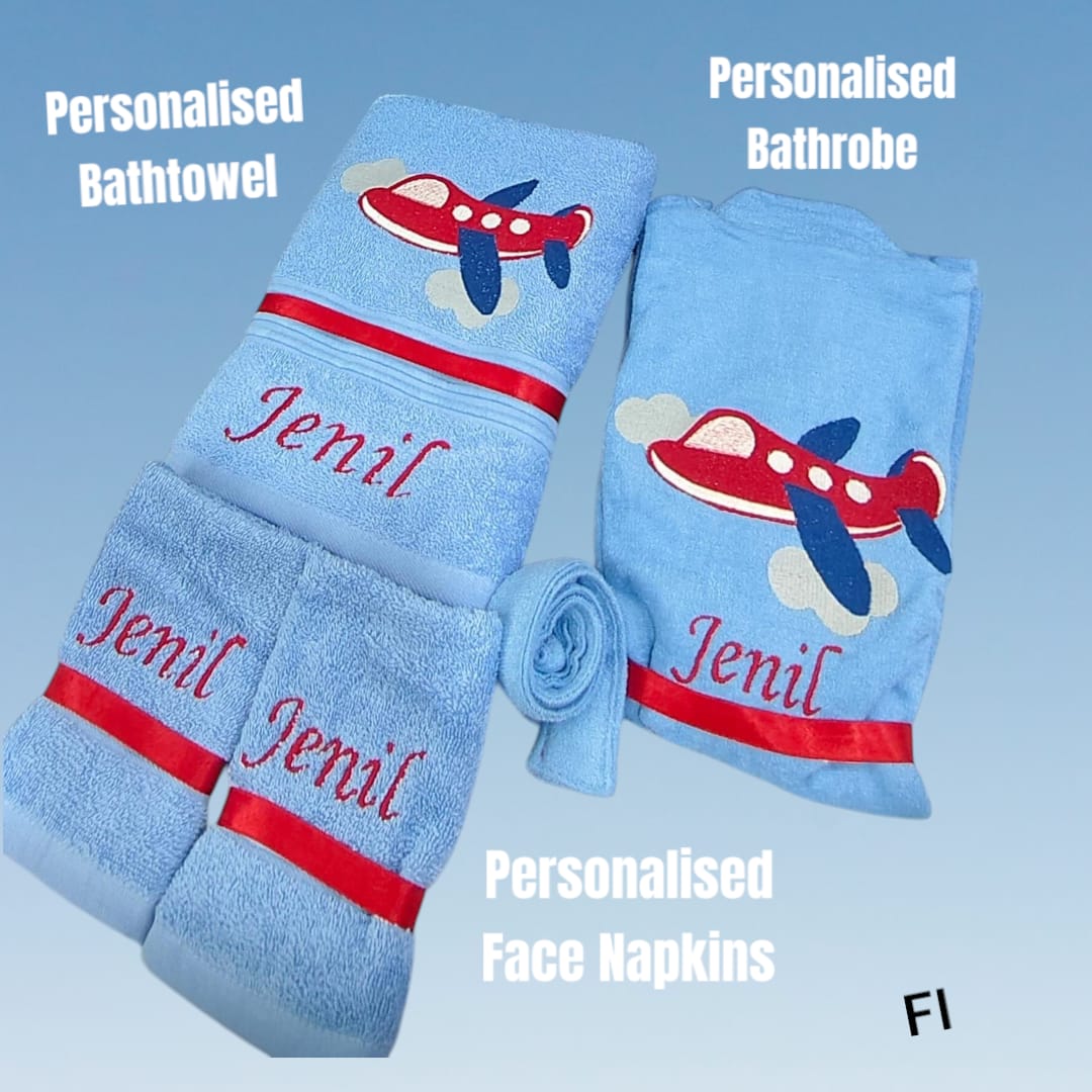 Personalised bath set for kids