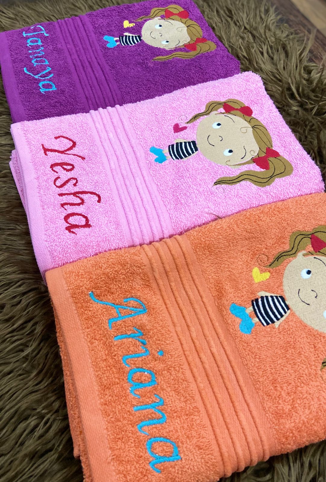 Personalised bath set for kids