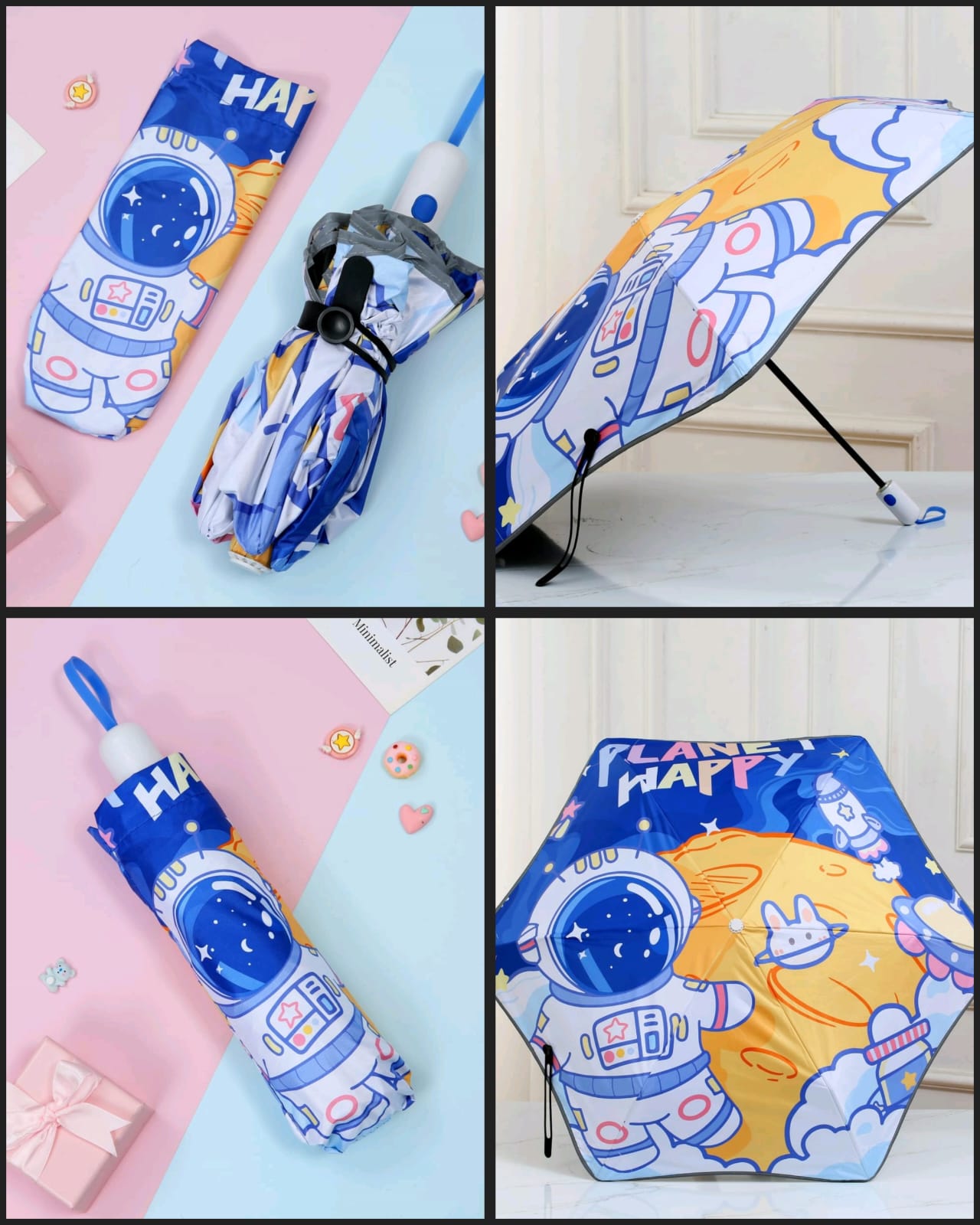 Panda folding Umbrella