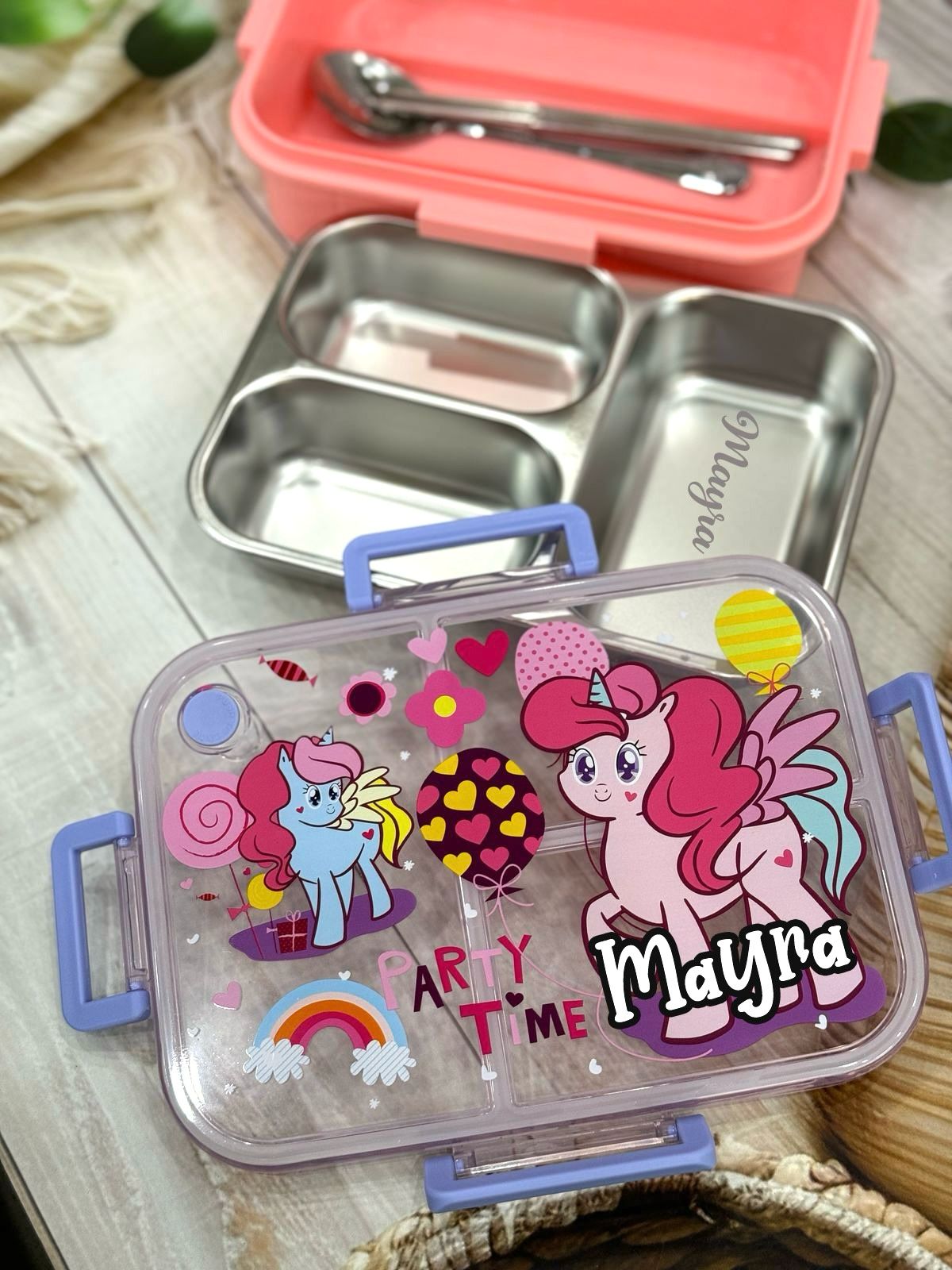 personalised Insulated bento Lunch Box