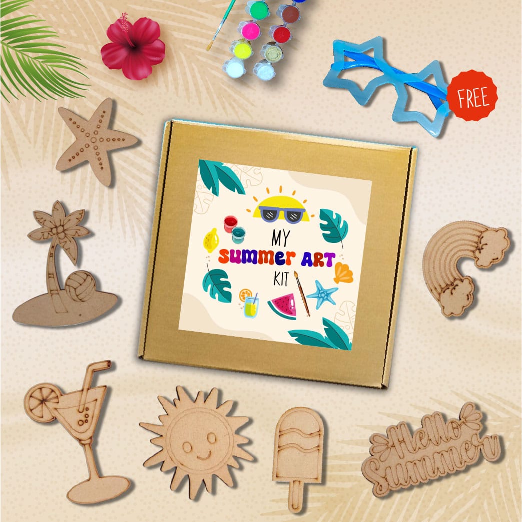 Personalized Summer activity kit