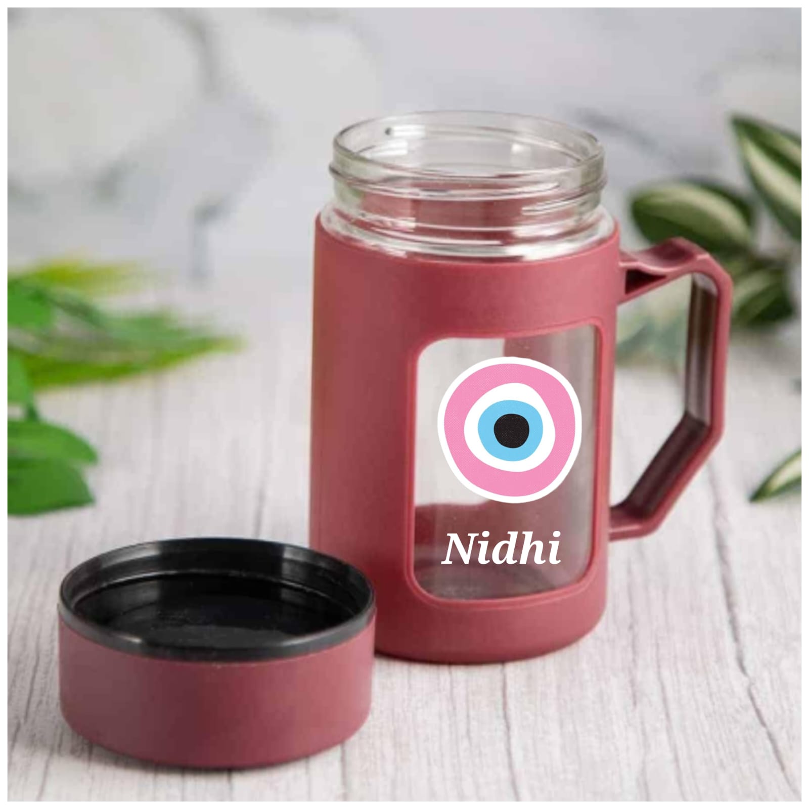 Personalized Glass Tumbler for Travel