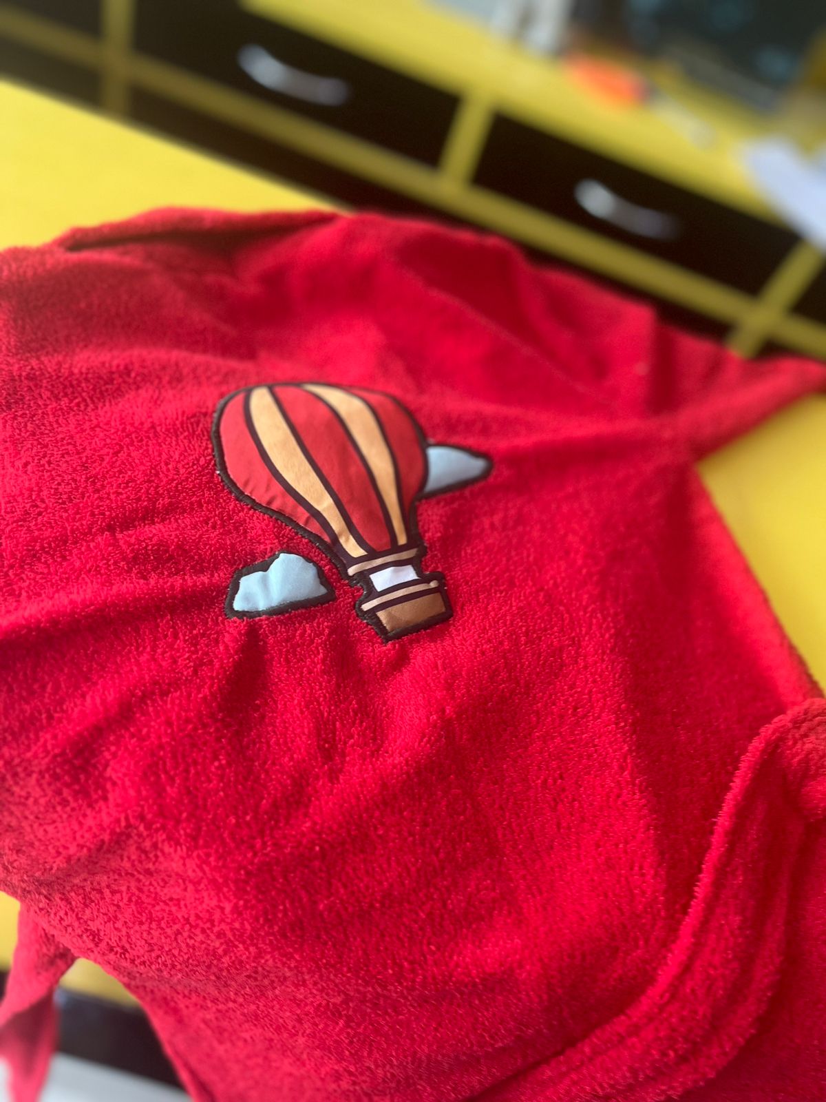 Personalised bathrobes With patch n embroidered names