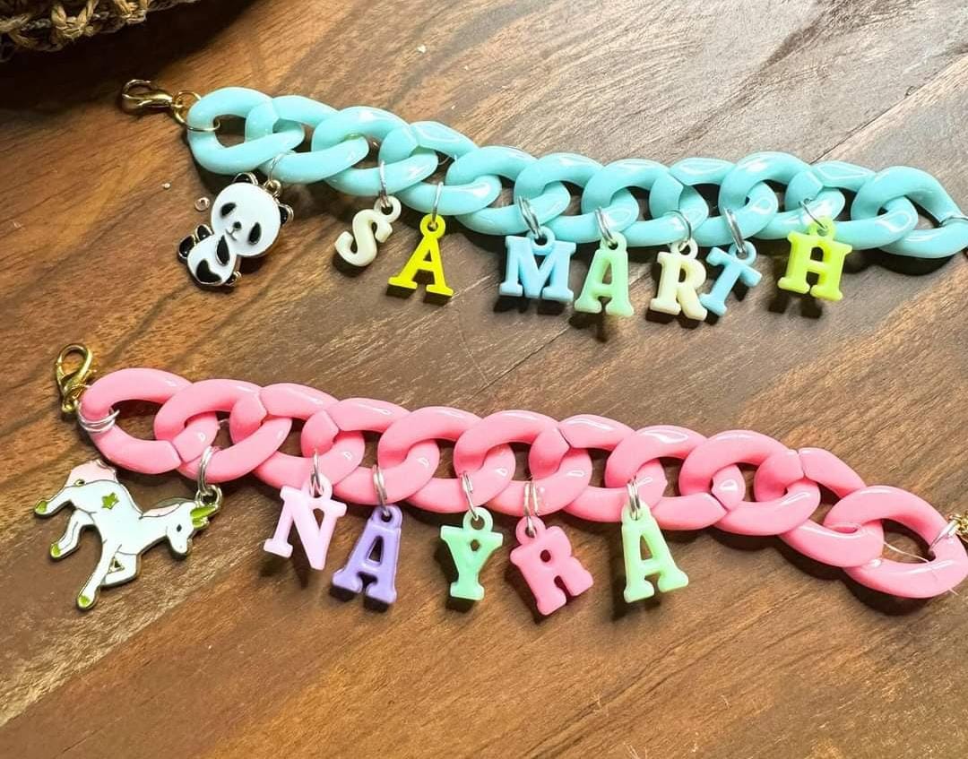 Personalized Bracelets for boy/girls  Random Color as Boy or Girl