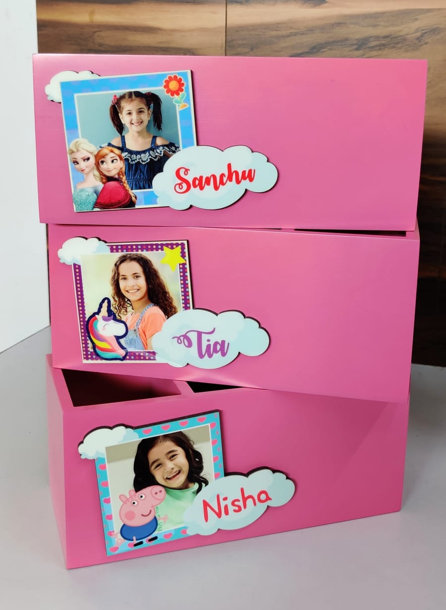 Personalised Wooden Multipurpose table organiser