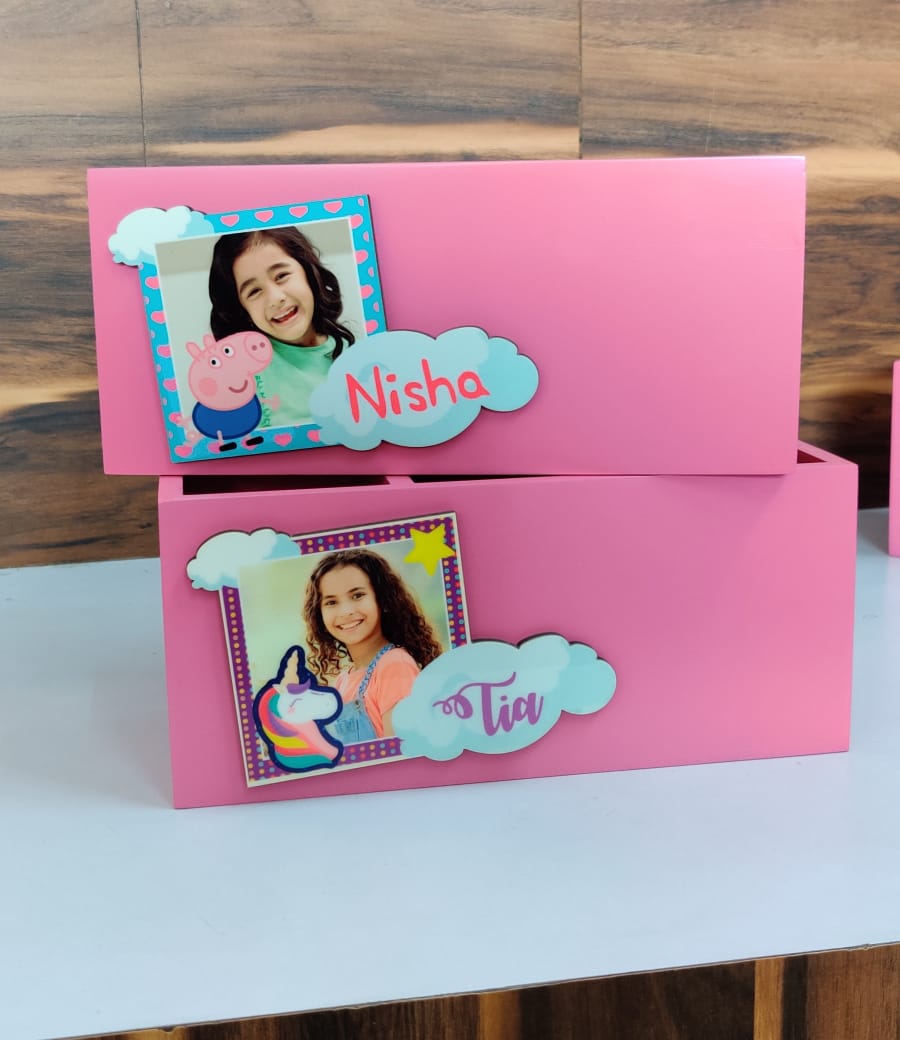 Personalised Wooden Multipurpose table organiser