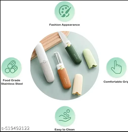 2 in 1 Stainless Steel Fruit Knife