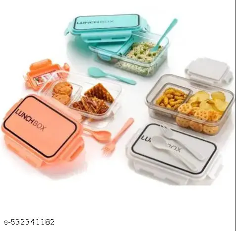 2 Compartment Lunch Box