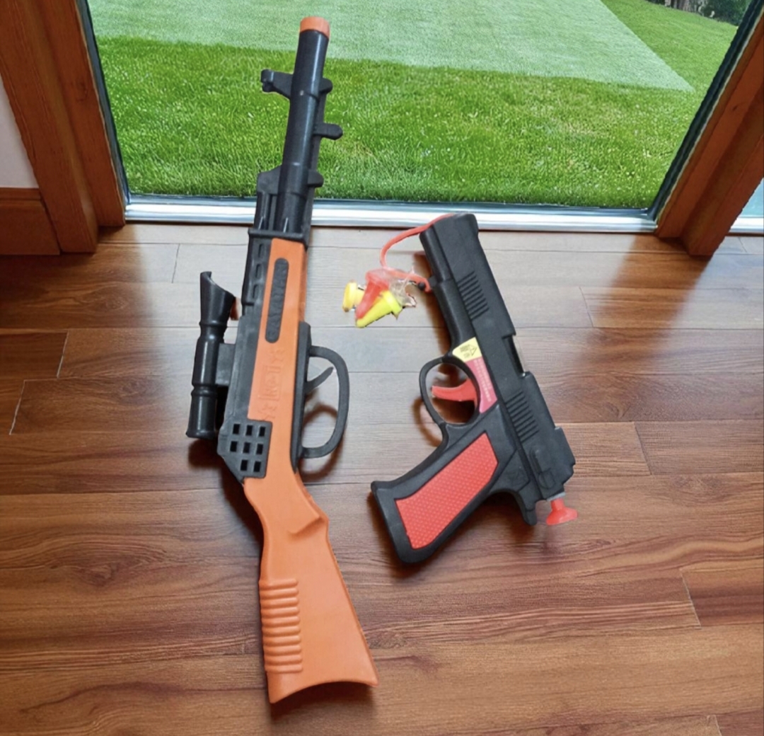 🔫 Combo Pack: Toy Gun + Toy Rifle Set for Kids 🔫 🔥 COMBO OFFER | Buy 1 Get 1 FREE | 20% OFF 🔥