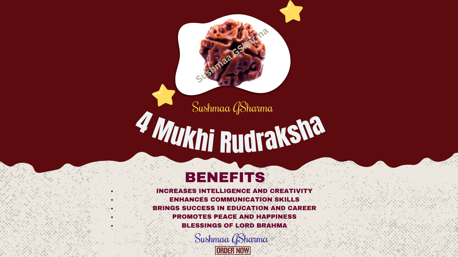 4 Mukhi Rudraksha