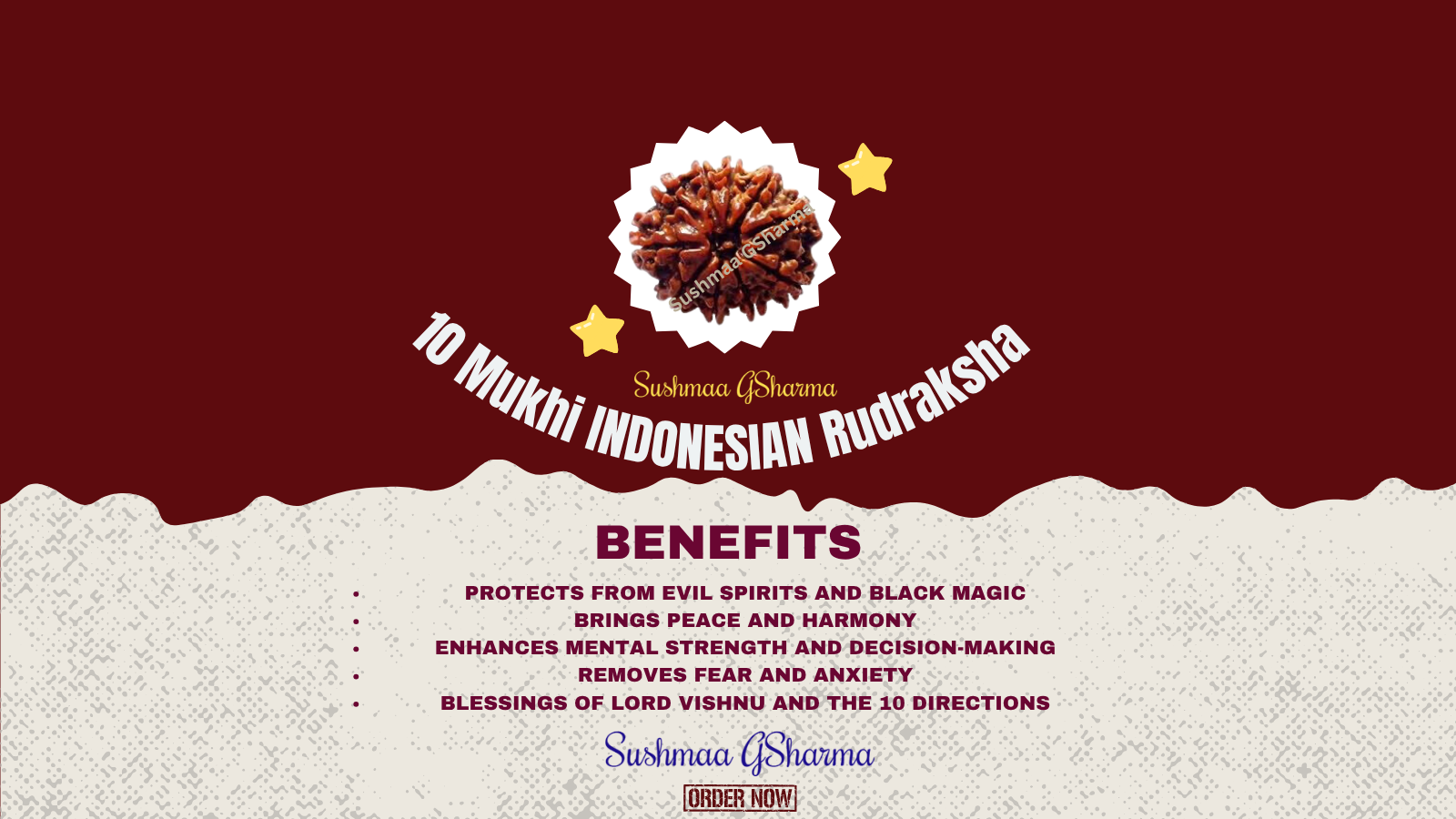 10 Mukhi Rudraksha, INDONESIAN