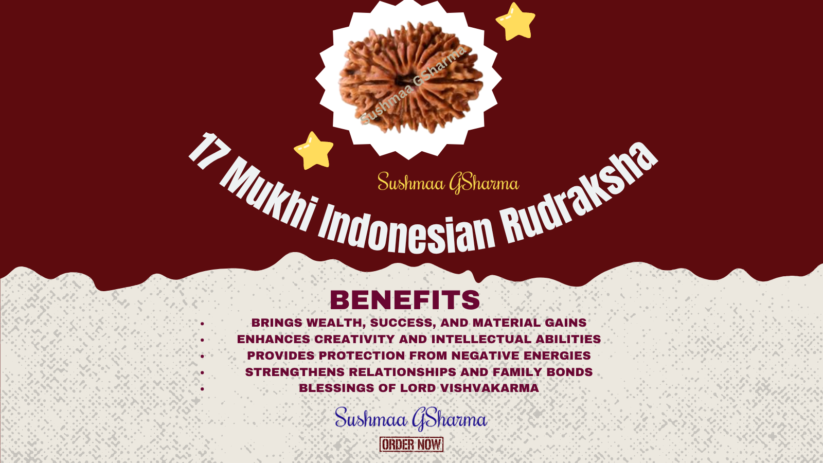 17 Mukhi Rudraksha (Indonesian)