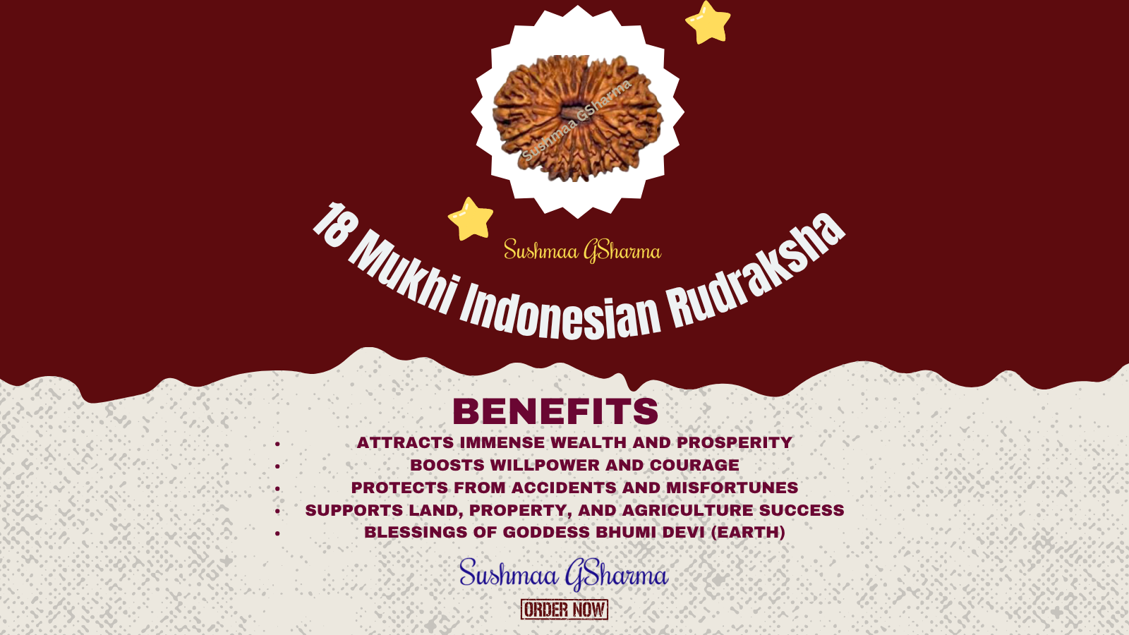 18 Mukhi Rudraksha (Indonesian)