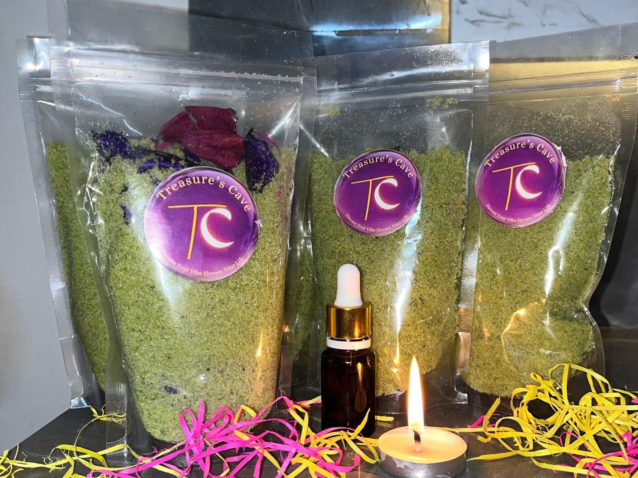 Patchouli Aroma Bath Salts