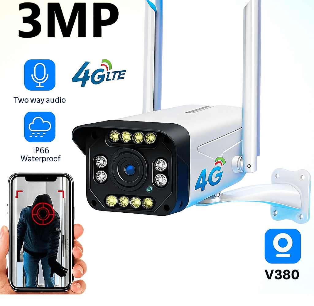 4g outdoor security IP camera