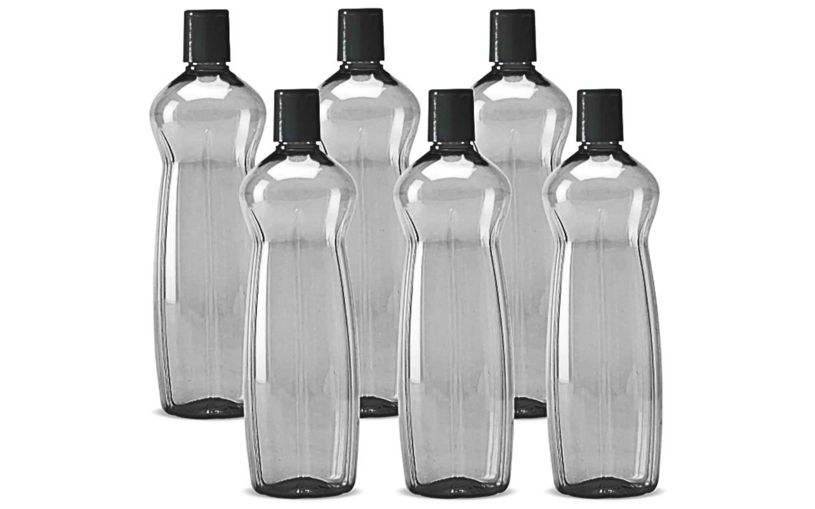Milton Pacific Water Bottles 1 Litre Pack of 1 | BPA Free Plastic Fridge Bottle Set | Leakproof Reusable Water Bottles for Home, Office & Travel