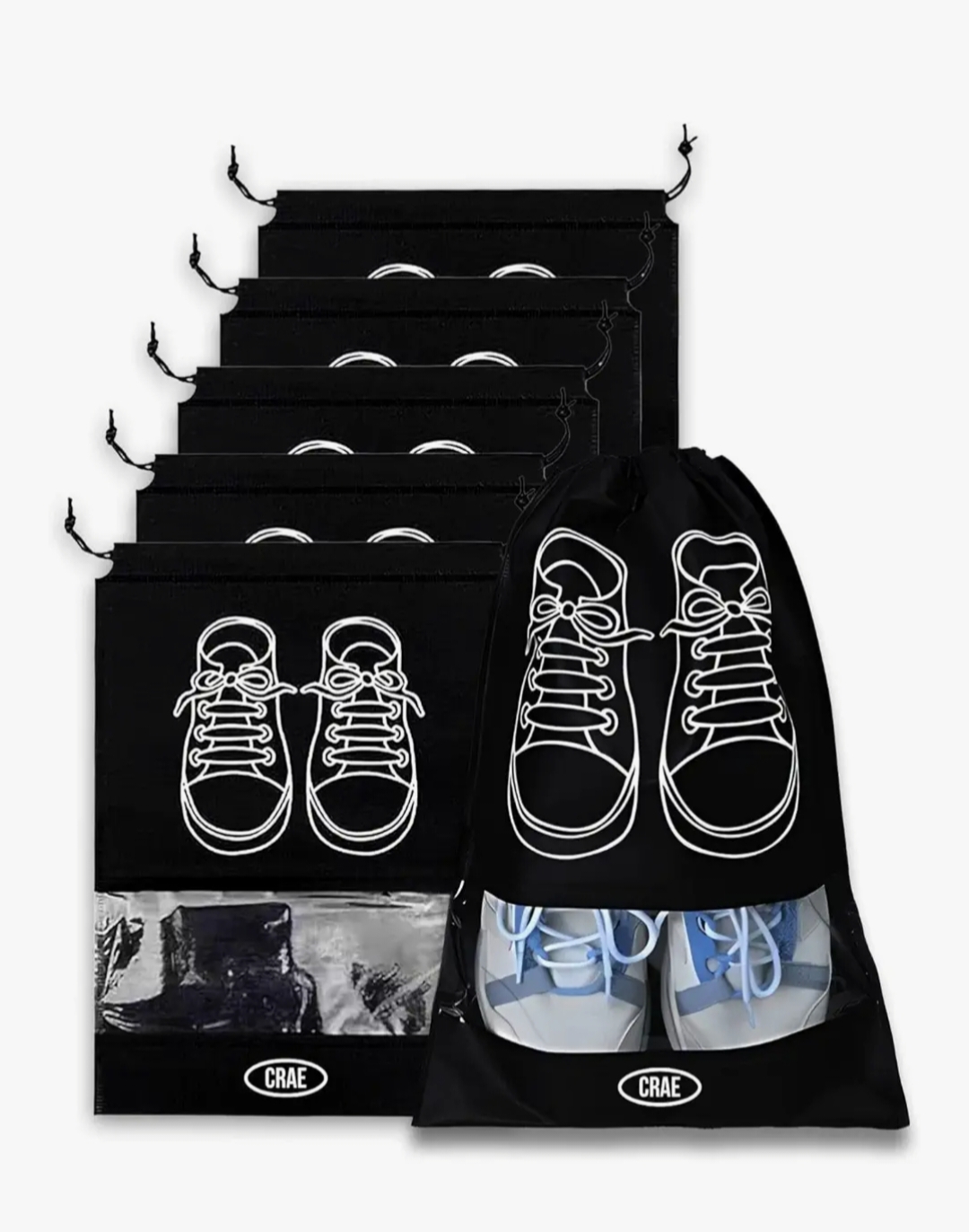 Shoes Bag for Travel & Storage | Portable Shoe Organizer Cover for Men & Women | Dustproof Shoe Storage Bag for Travel Essentials