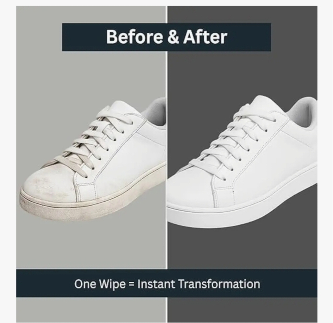 Buy 1 Get 1 Free Shoe Care Combo | Shoe Storage Travel Bags + Instant Cleaning Wipes | Dust-Proof Organizer & Sneaker Cleaning Kit for Travel & Daily Use