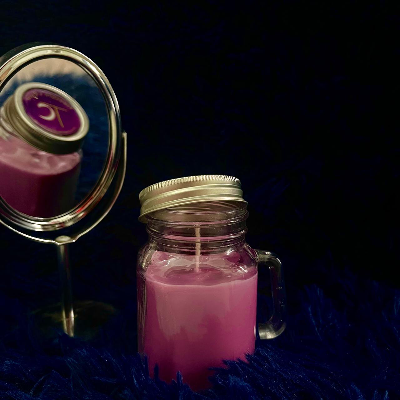 Lavender aroma jar candle