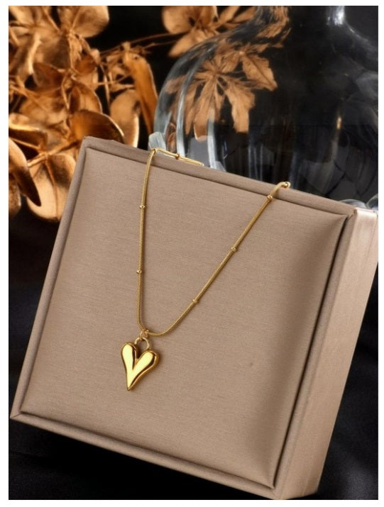 Herts Necklace Ball Chain (Gold)