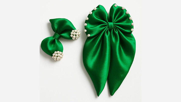 Green Hair Accessories