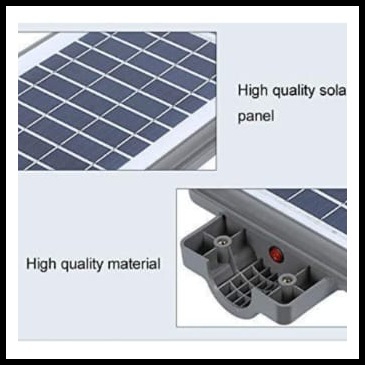 ALL IN ONE Solar Street Light - 80 Watt