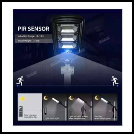 ALL IN ONE Solar Street Light - 160 Watt