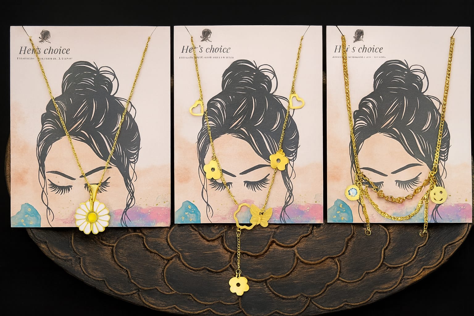 Anti tarnish neck chains