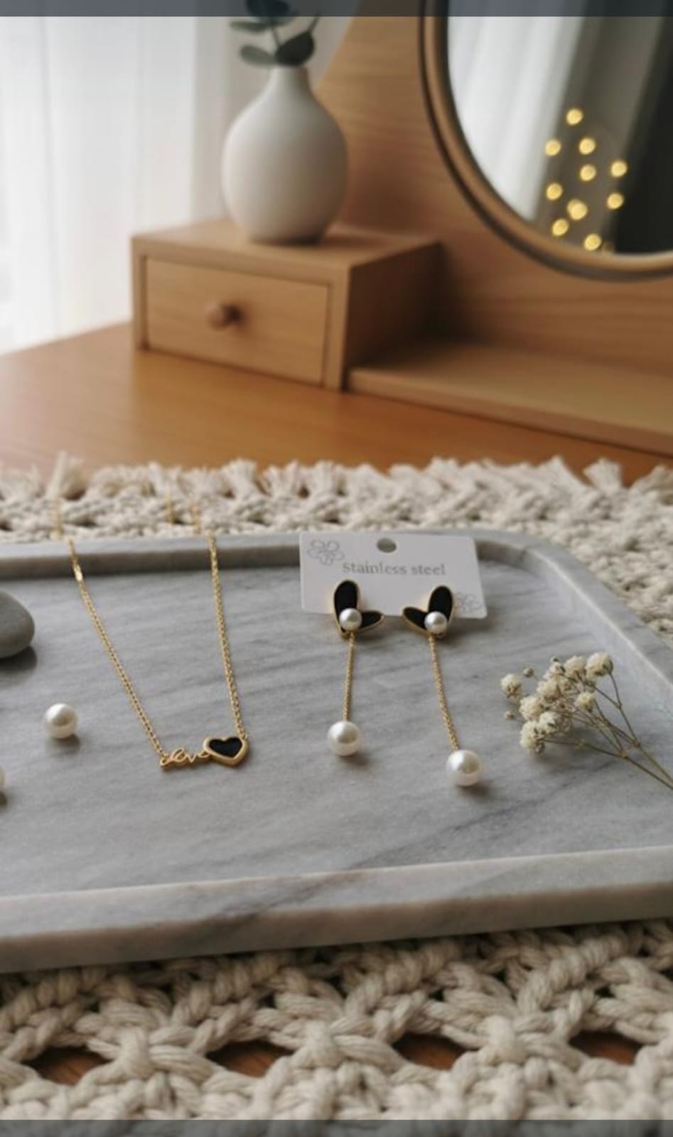 Heart shape dual combo set