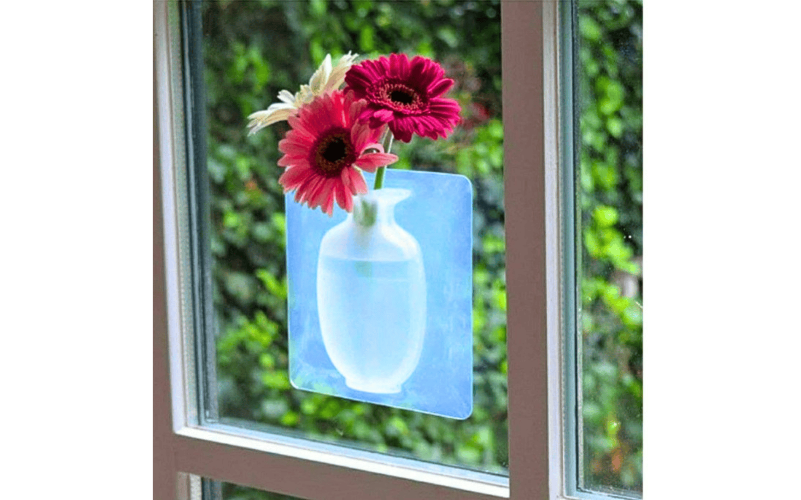 Self-Adhesive Wall Hanging Silicone Flower Vase