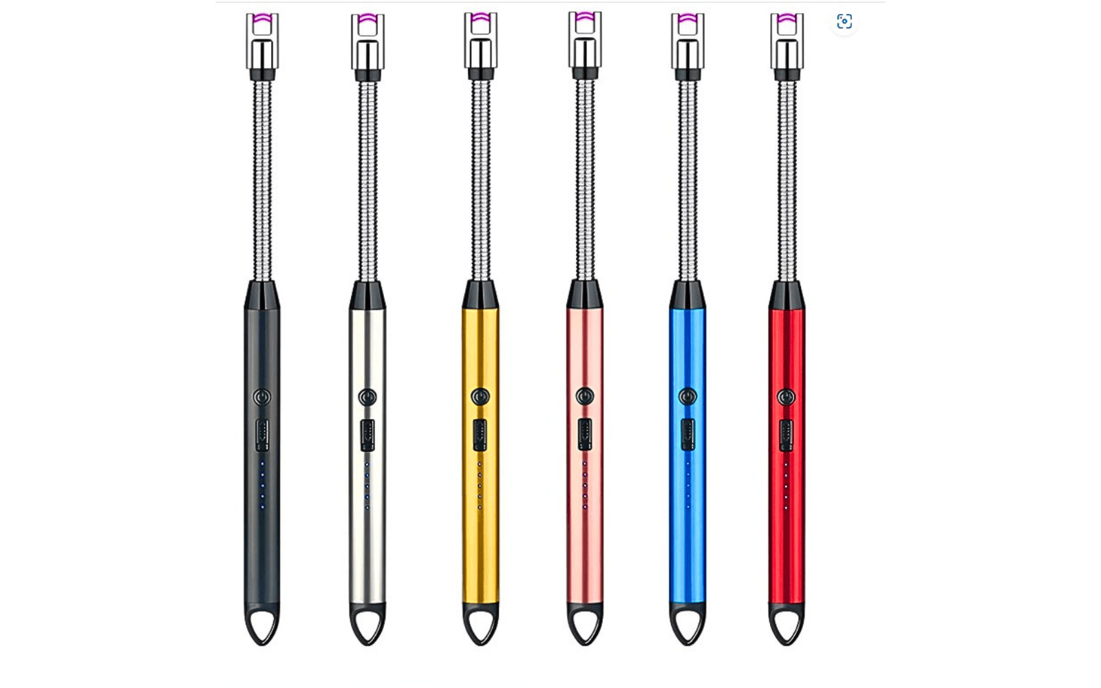 Flexible Neck USB Electric Arc Lighter – Windproof & Rechargeable