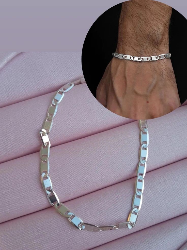 Silver Bracelet for men's