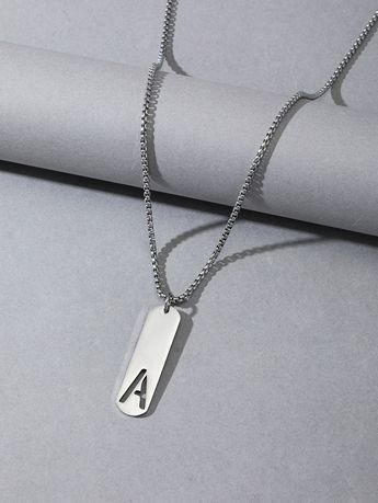 Silver customized name necklace for Women's & Girl's