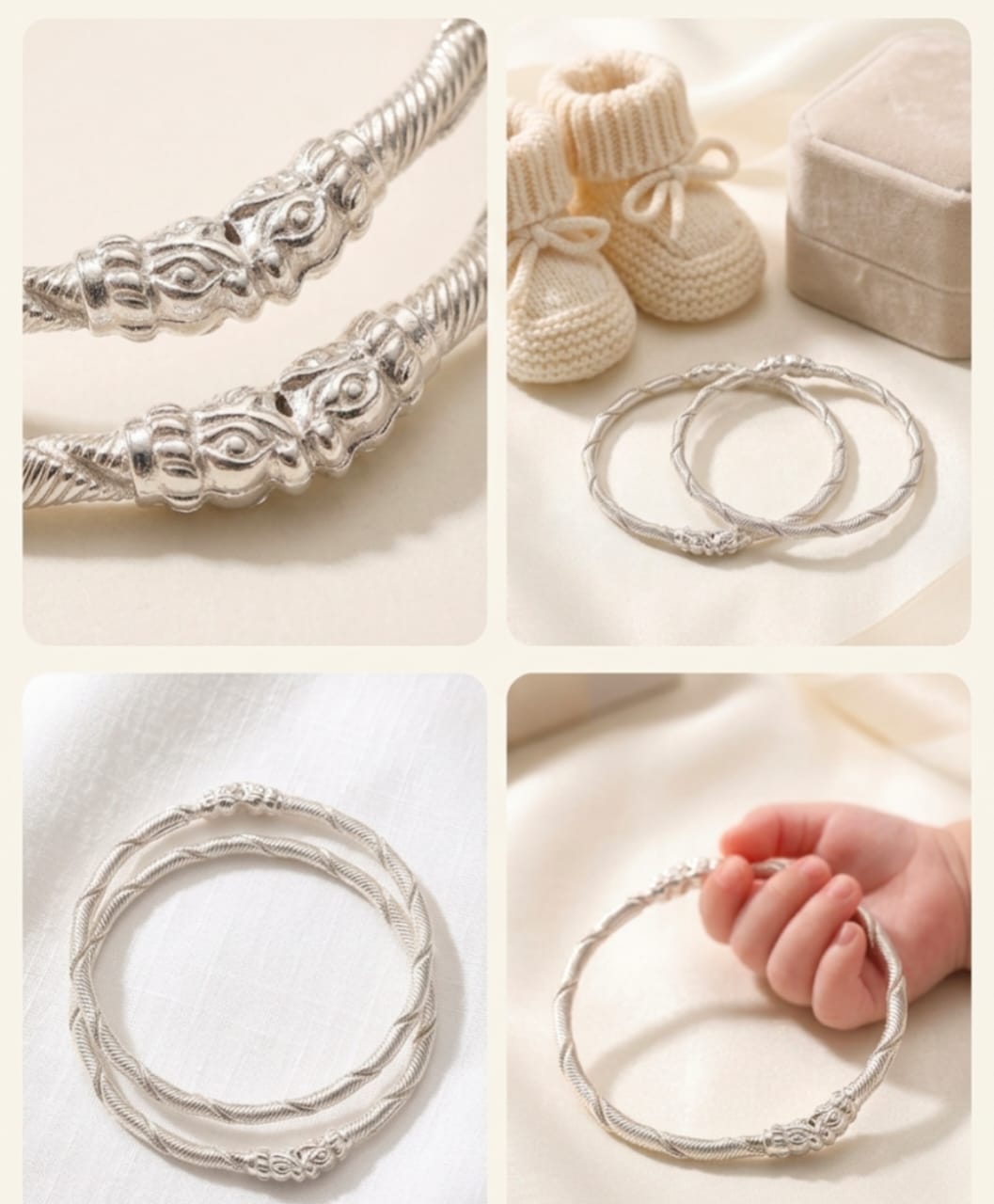 Silver Baby bracelet