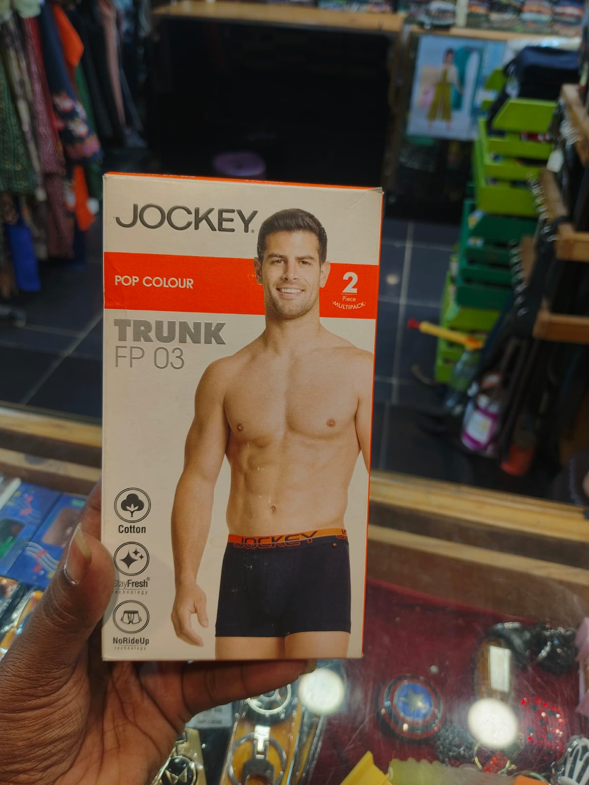 Jockey trank