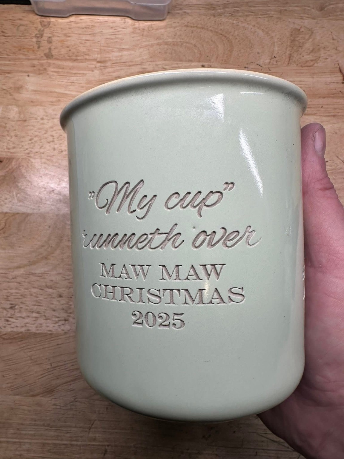 Mug With Engraving