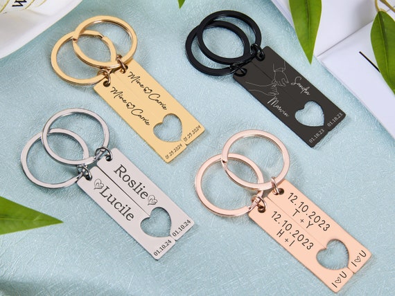 Wooden keychains