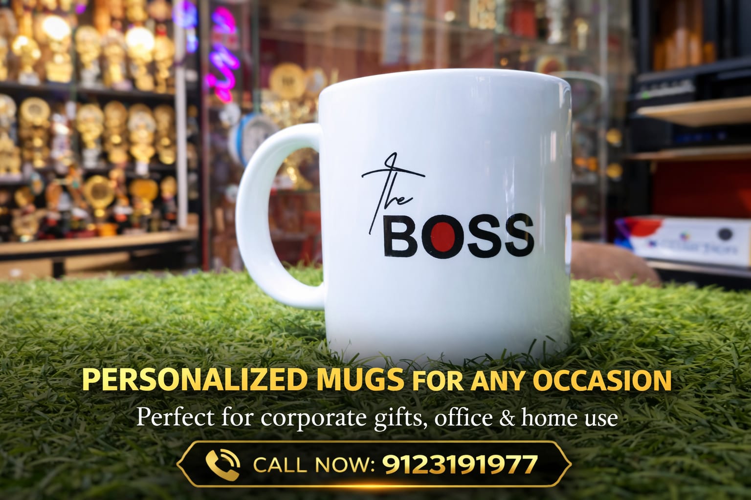 Personalized Printed Coffee Mug (Set/Single)