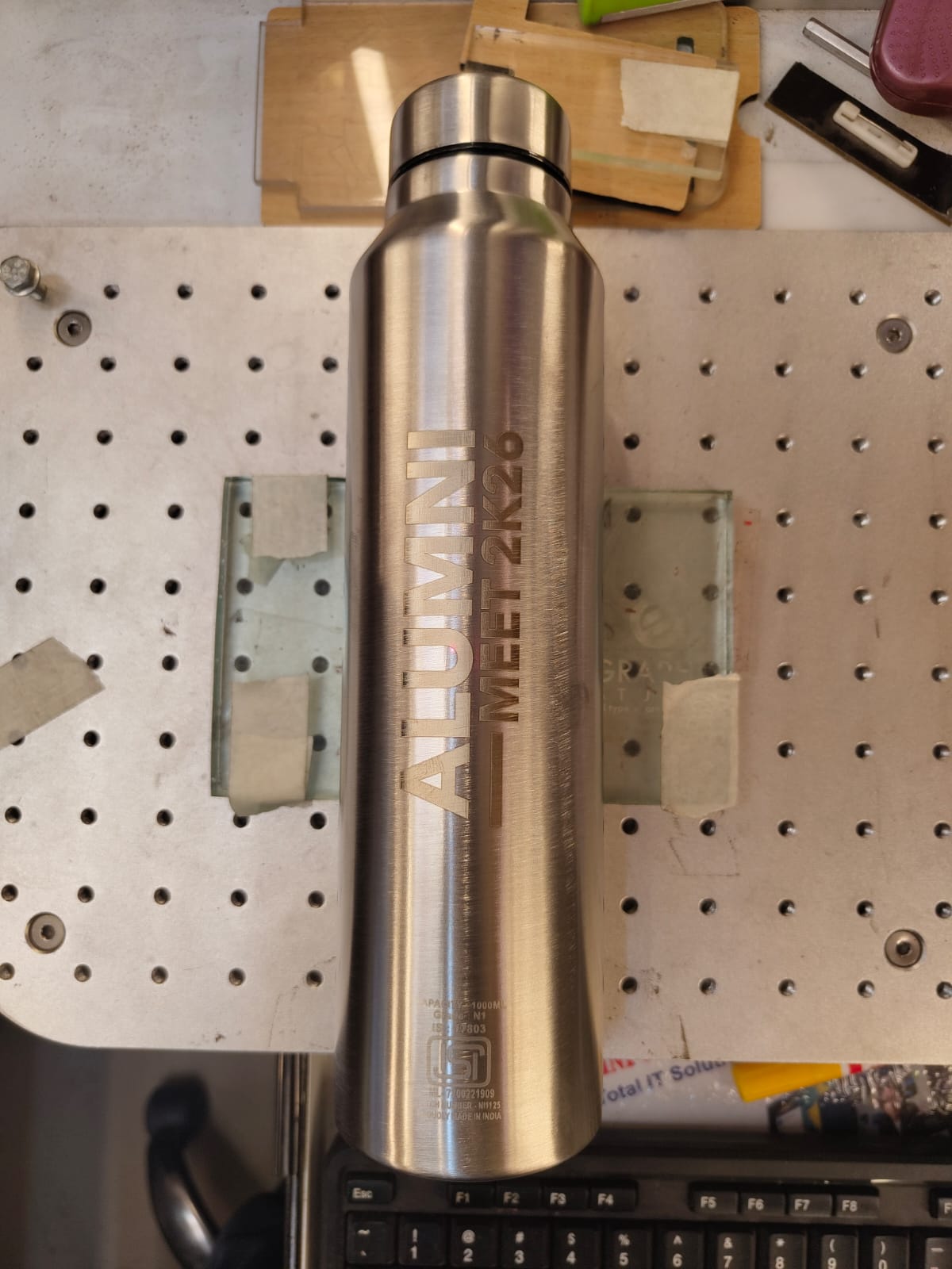 Stainless Steel Bottle With Engraving