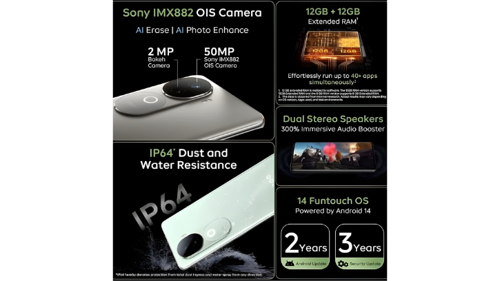 iQOO Z9s 5G (High Performance, AMOLED Display, Fast Charging) | Premium Mid-Range Smartphone
