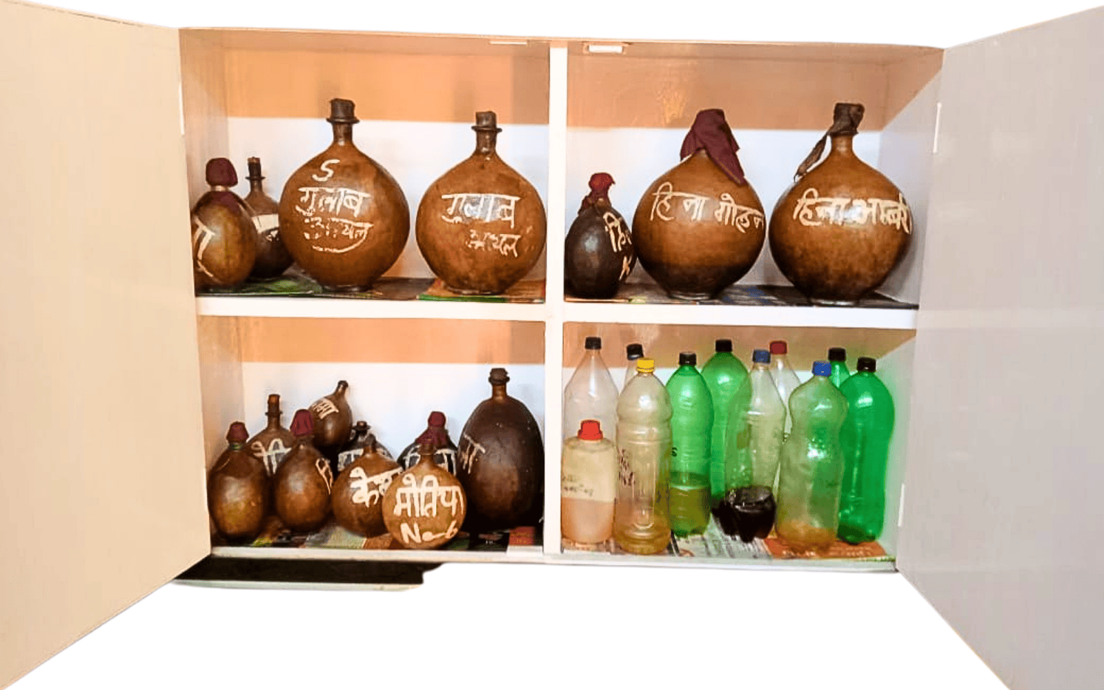 Traditional Mitti Attar Bottle – Clay Perfume Storage Container