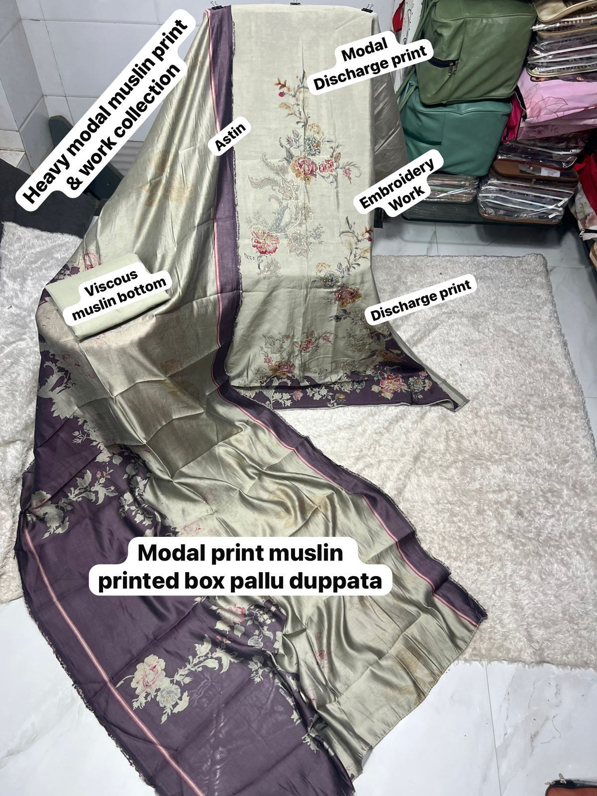 MODAL MUSLIN BOTTOM/