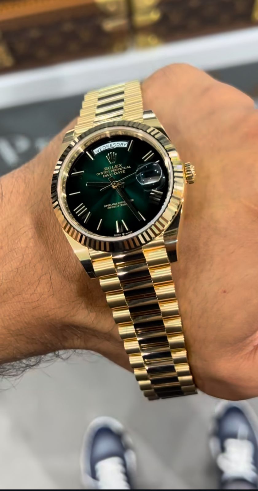 ROLEX DAY DATE GREEN🚀🚀