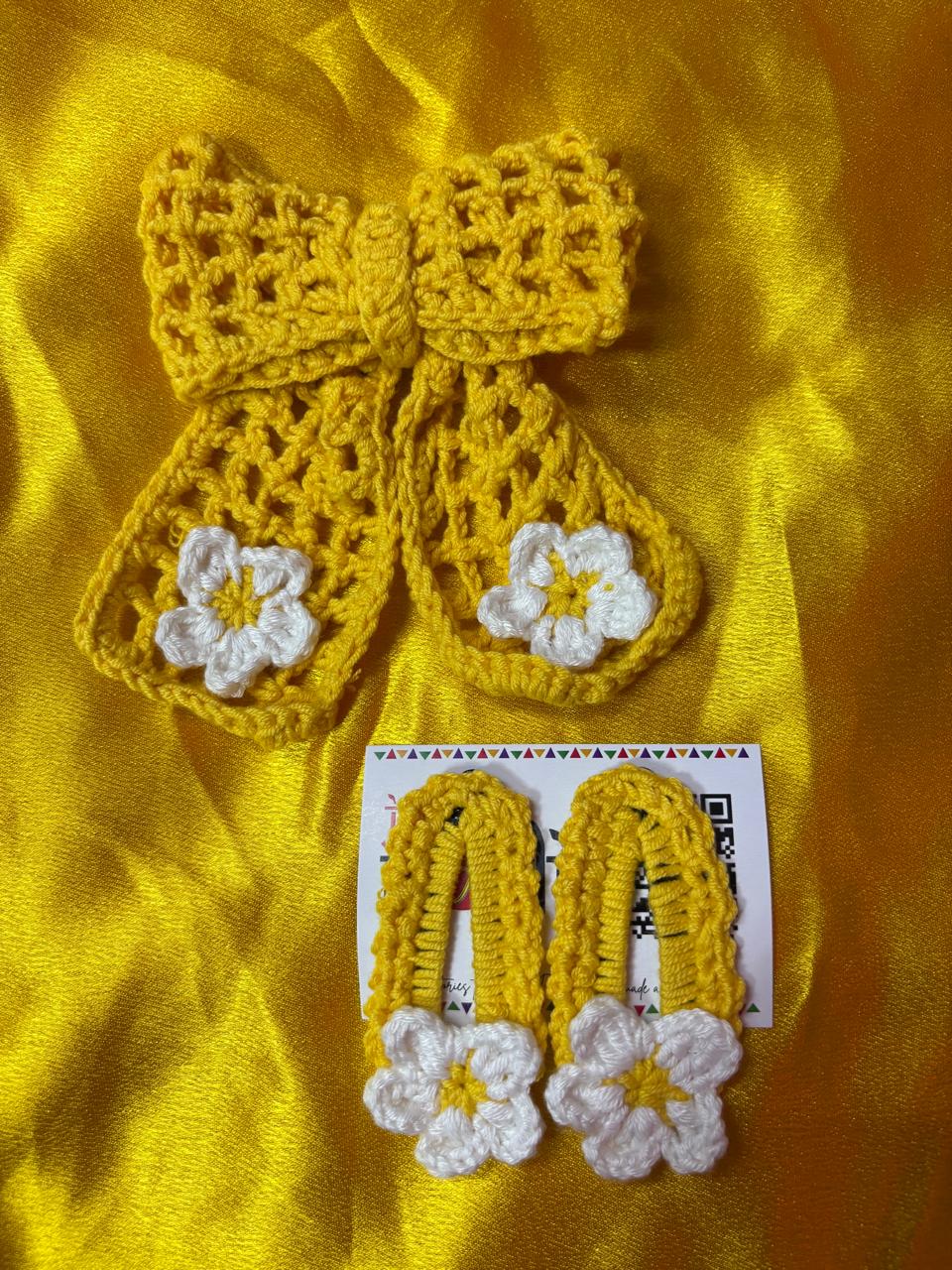 Yellow Bow and tic tak