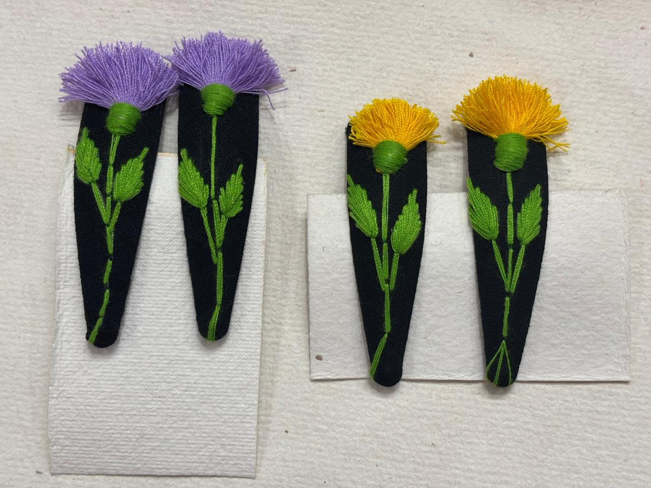 Combo of Marigold purple and yellow