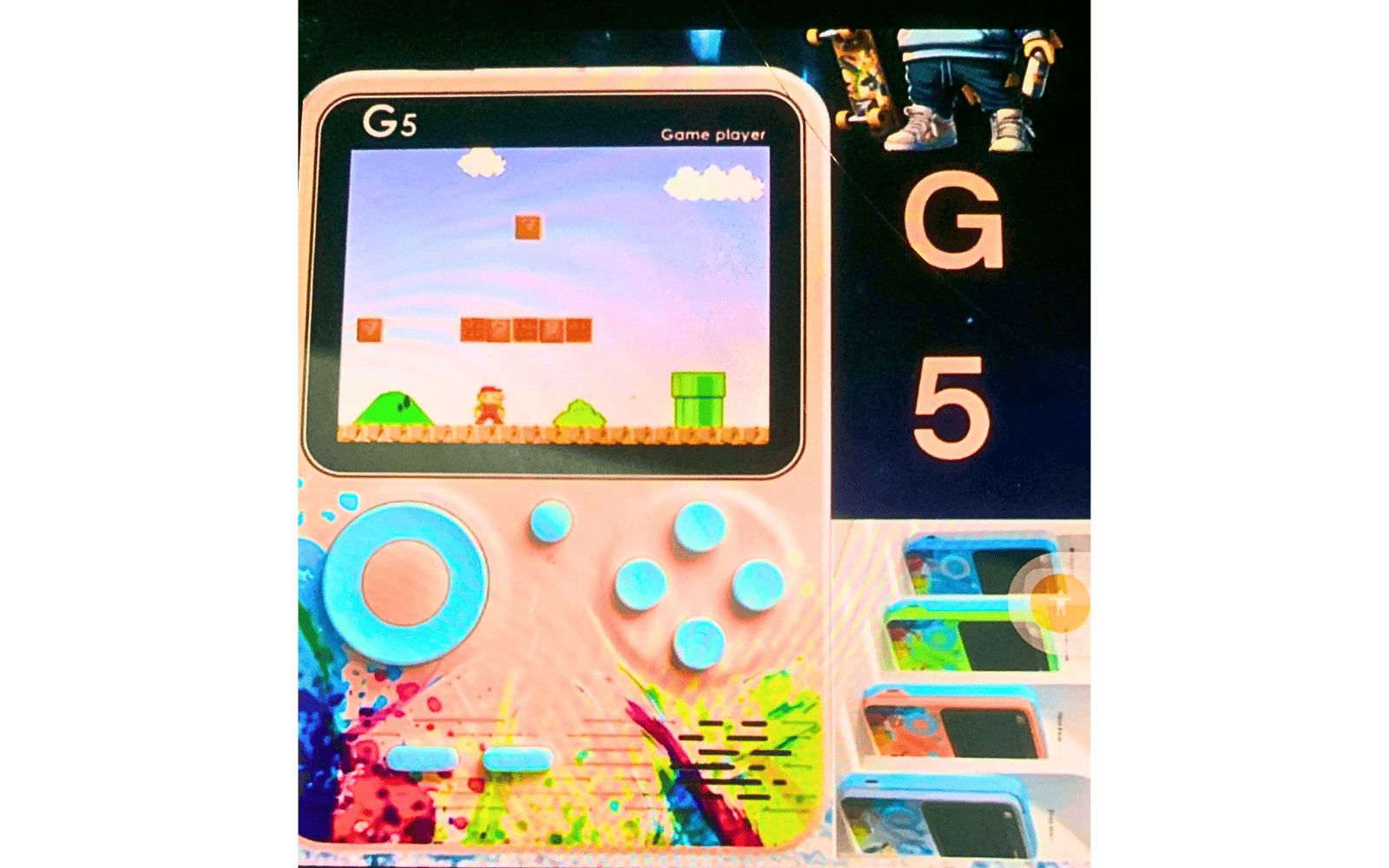 G5 Retro Handheld Game Console (Classic Gaming Device)