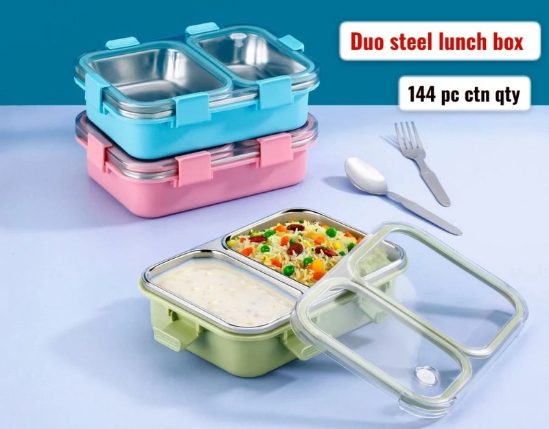 Steel tiffin box