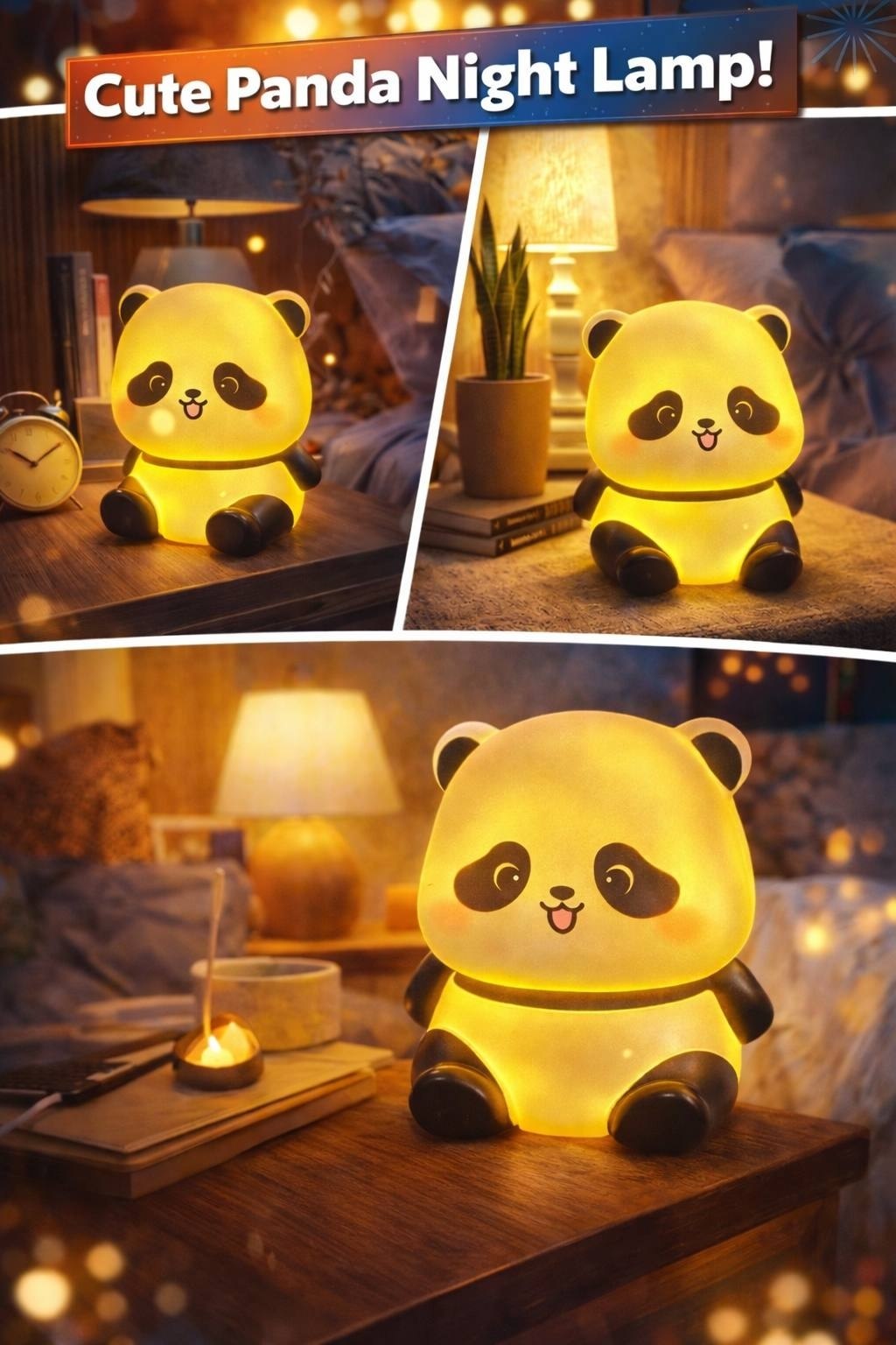 Silicone panda